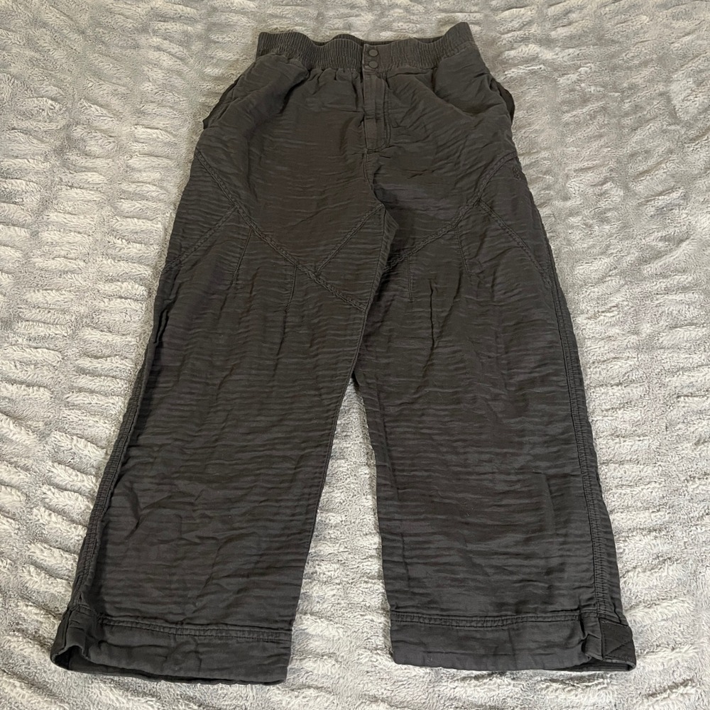 FP Movement Double Gauze Joggers High Rise Barrel Medium